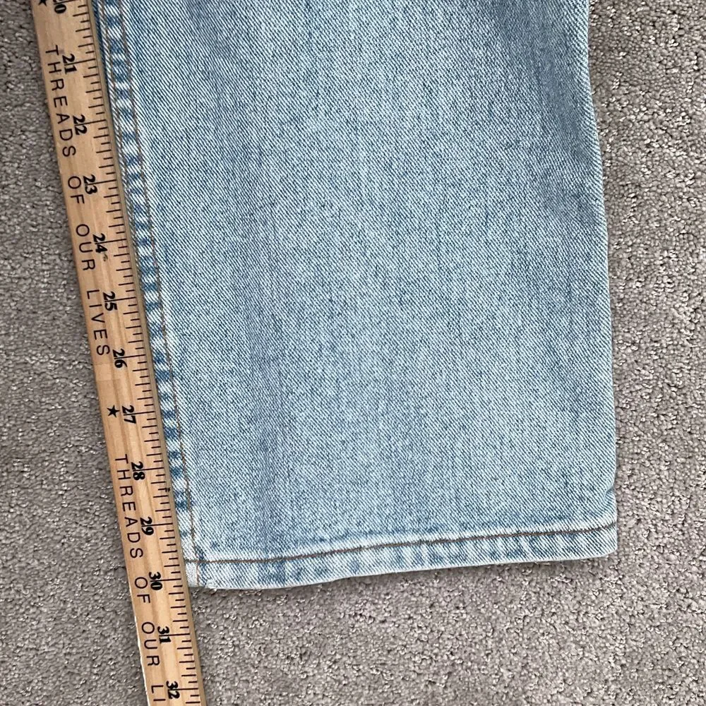 Levis Jeans Men W42 L30 Light Blue‎ Relaxed Fit  Denim WPL423 Bat Wing USA  VTG